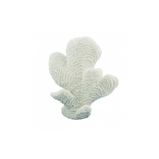 White Coastal Seaweed Deep Sea Reef Faux Coral Ornament