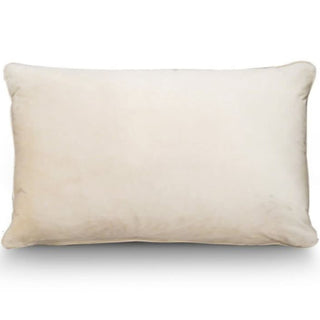 White Felt Cushion 40 x 60 cm