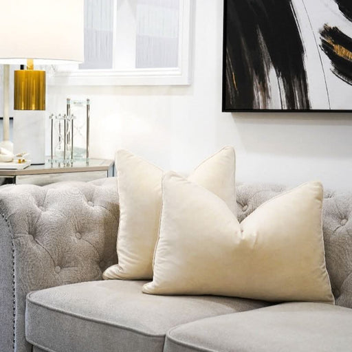 White Felt Cushion Collection