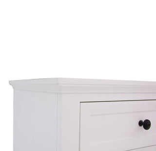White MKII Sala Acacia Dresser Close-up