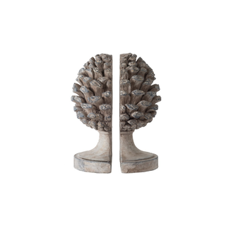 White MushTree Bookend