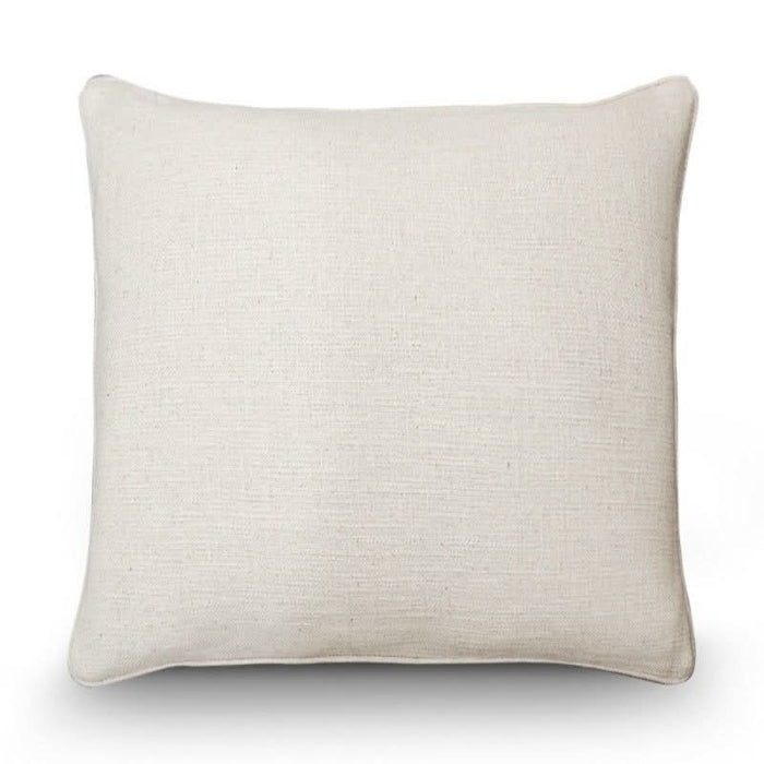 White Woven Cushion 50 x 50 cm