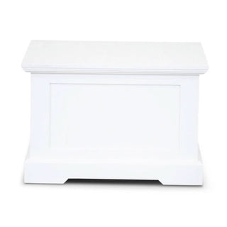 Whitecap Whisper: Coastal Coffee Table with Chic Durability Back Look