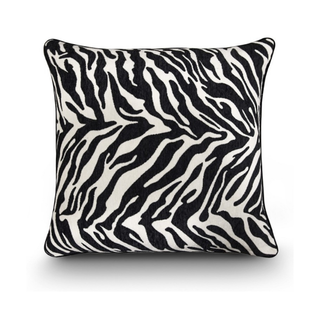 Wild Zebra Vibe Modern Cushion 55 x 55 cm