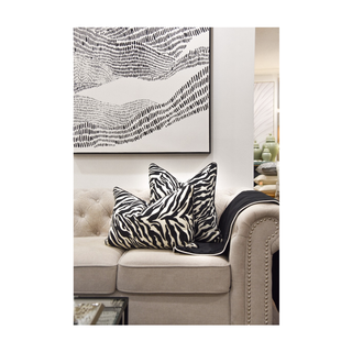 Wild Zebra Vibe Modern Cushion Collection