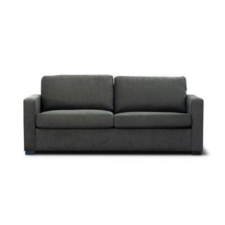 Wilson Queen Fab Sofa Bed with Memory Mattress Front Profile
