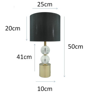 Heighten beauty in your home with the Windsor Lamp, standing proud at 50cm