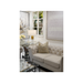 Woven Velvet Modern Cushion Gold