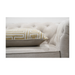 Woven Velvet Modern Cushion Gold Close Up Look