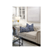 Woven Velvet Modern Cushion Navy Collection