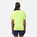 Yellow King Gee Women's Workcool Hyperfreeze Spliced Polo Short Sleeve Back Profile