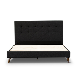 Yulara Charcoal Bed empty