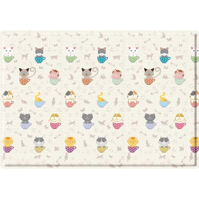 Love N Care Playmat (Road Map) or (Cats in Cups) 190x130cm