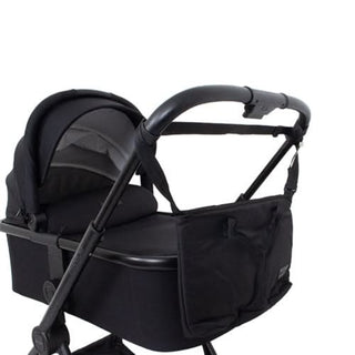 Love N Care Phantom Stroller Black Nursery Bag on stroller