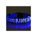 Blue colour adjustable dog collar with LED