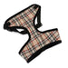 Close-up of soft mesh fabric of no-pull dog vest for ultimate comfort