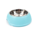 Close-up of a removable inner bowl of the cute heart design feeder