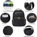 Sophisticated storage on the go: Your essentials, securely stashed