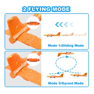 Airplane Launcher Foam Glider Trio Flying Modes