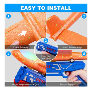 Airplane Launcher Foam Glider Trio Guide