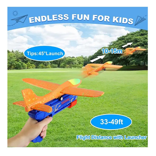 Airplane Launcher Foam Glider Trio Poster