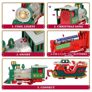 Classical Musical Christmas Tree Train Instructions