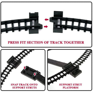Classical Musical Christmas Tree Train Rail