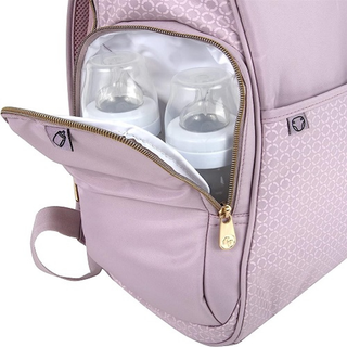Fisher Price Gemma Nappy Pink Backpack Side Pockets