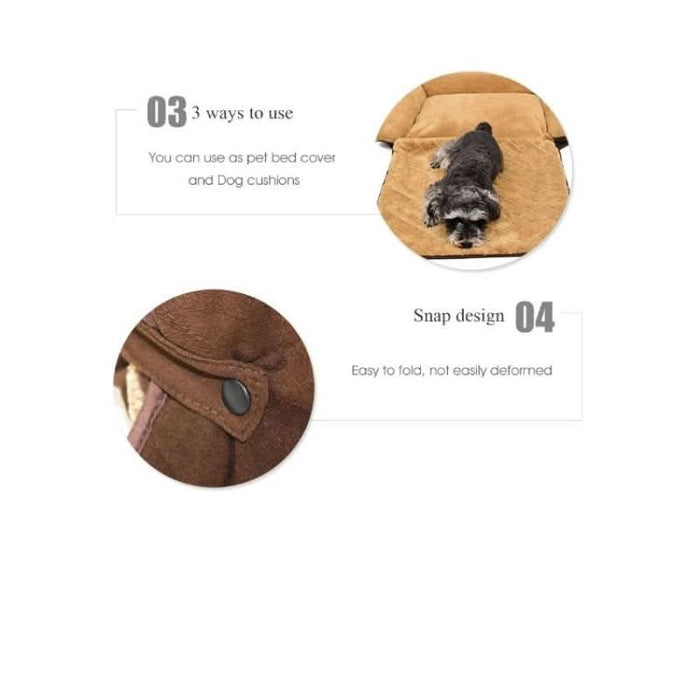 Ultra Soft Pet Bed Sofa Cushion Features 2