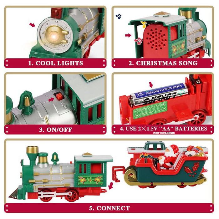 Classical Musical Christmas Tree Train - Shopica Pty Ltd