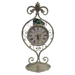 Vintage Style Ornate Metal Clock "Paris France" Shabby Chic Rustic - Shopica Pty Ltd